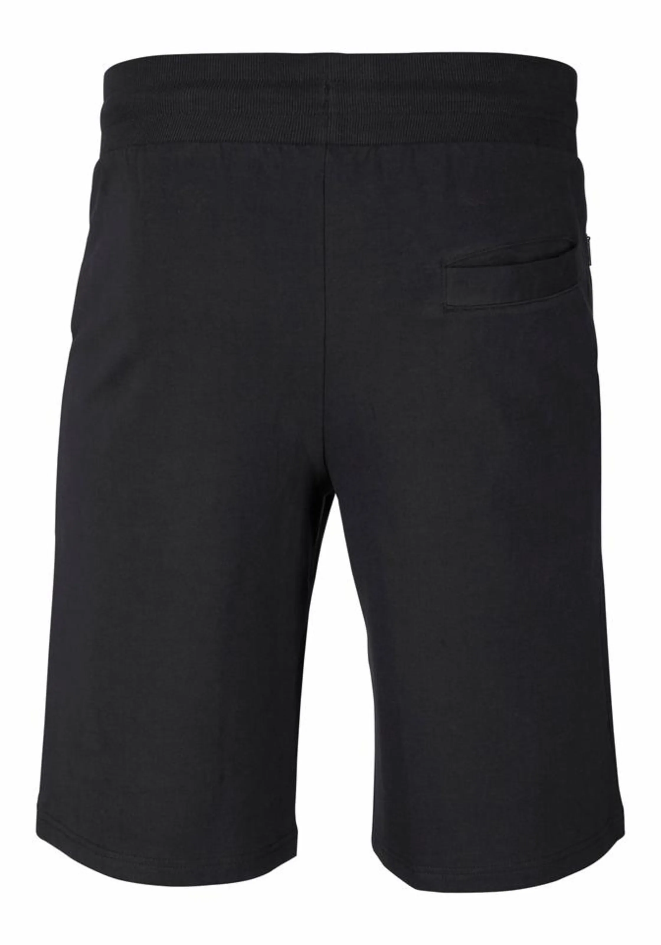 BRUNO BANANI Slimfit Sweatshorts in Schwarz