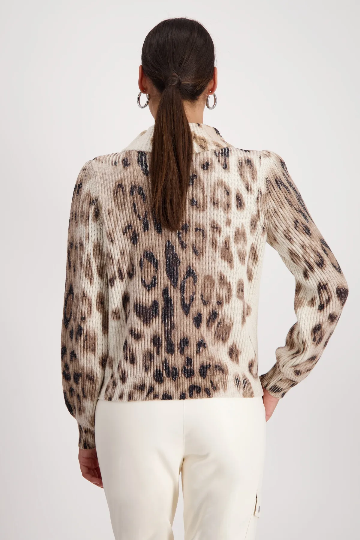 MONARI Pullover mit Leomuster 10777671